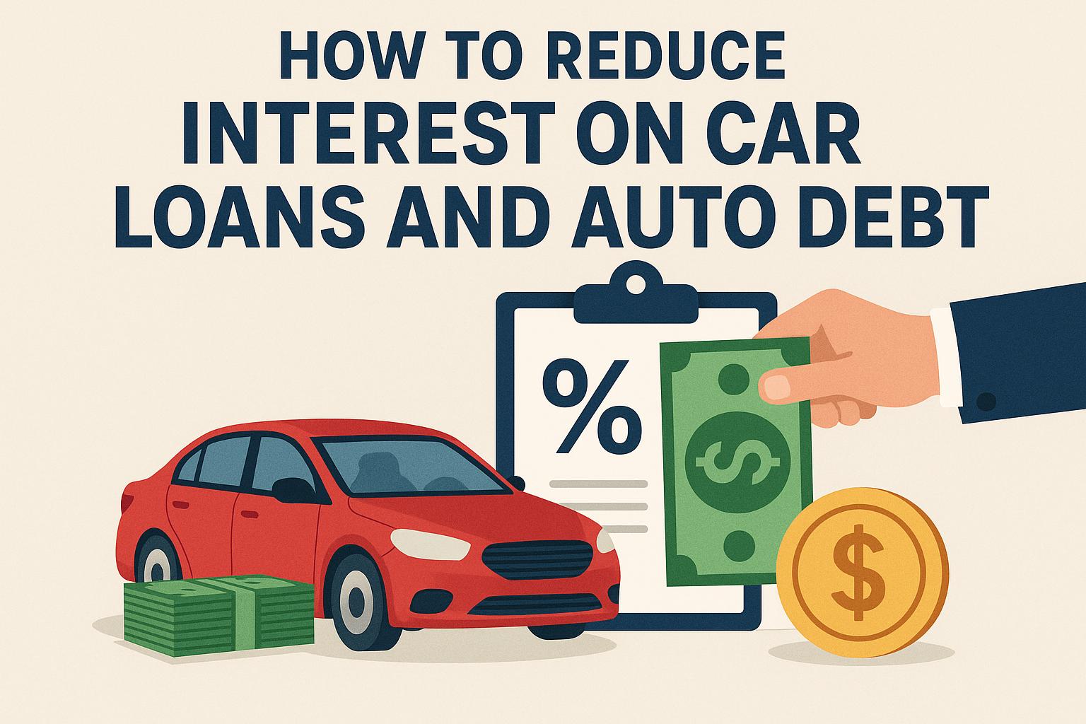 How to Reduce Interest on Car Loans and Auto Debt