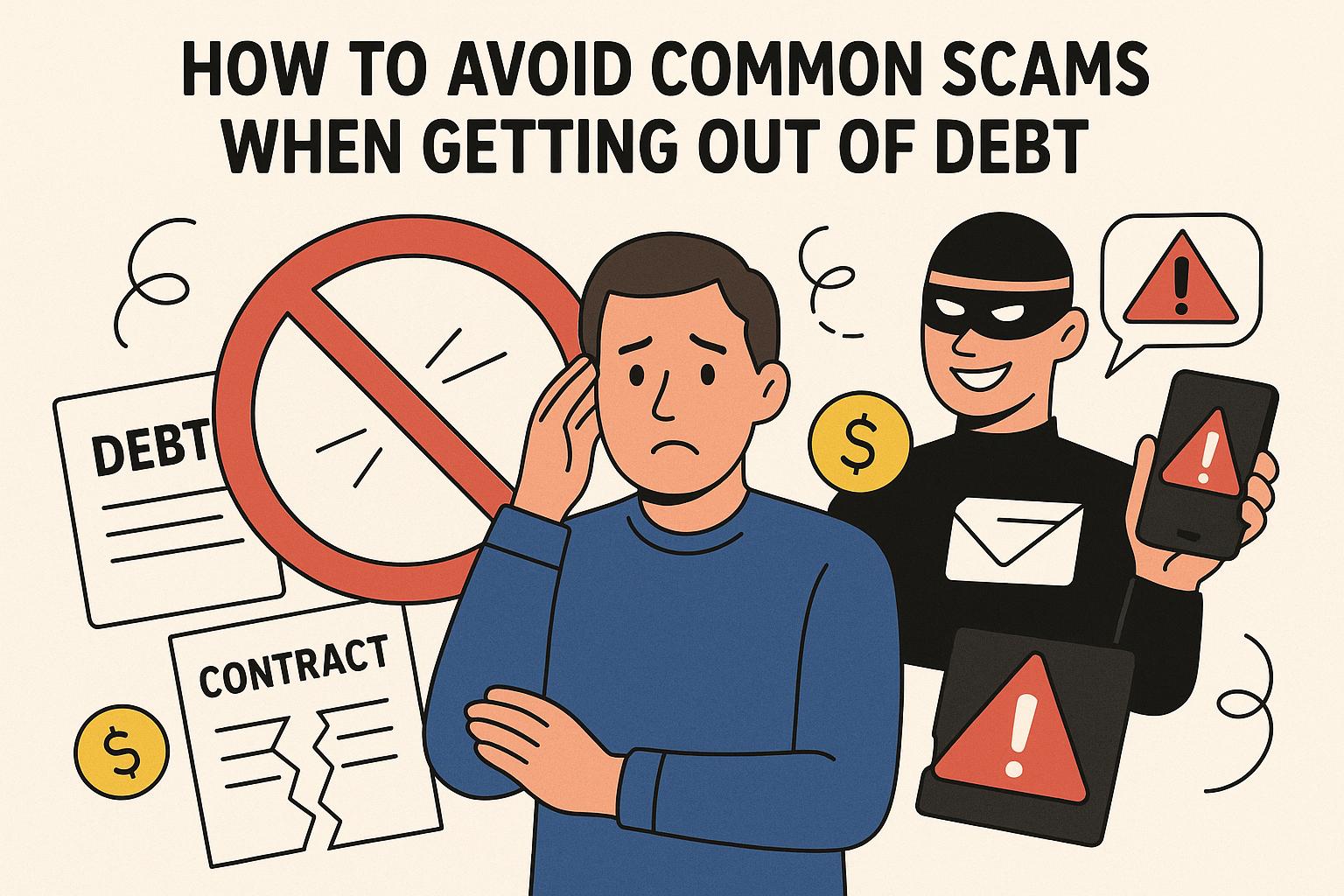 How to Avoid Common Scams When Getting Out of Debt