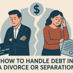 How to Handle Debt in a Divorce or Separation