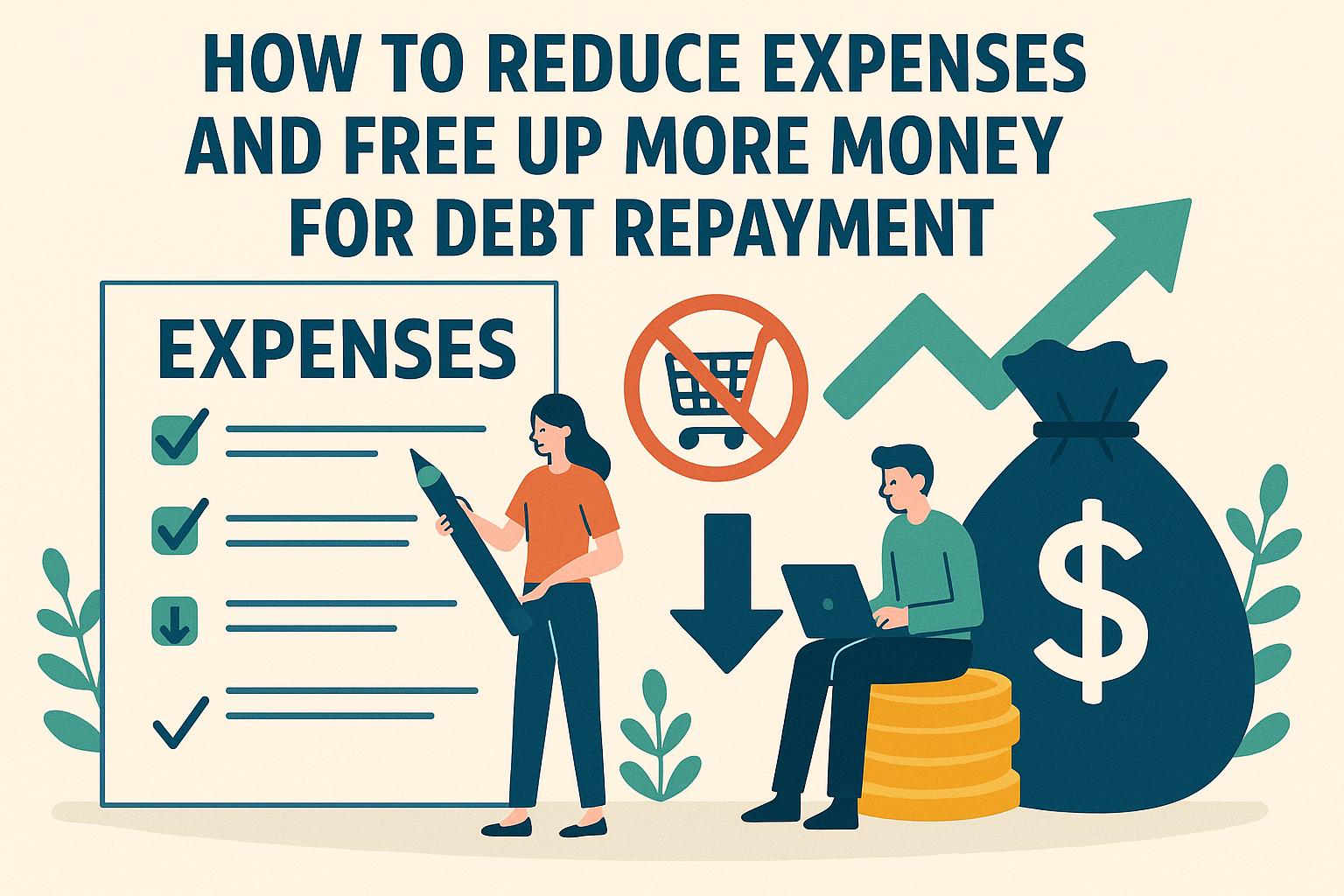 How to Reduce Expenses and Free Up More Money for Debt Repayment