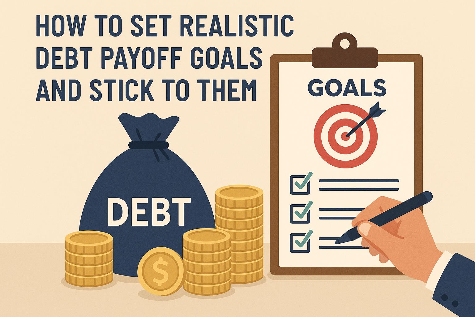 How to Set Realistic Debt Payoff Goals and Stick to Them