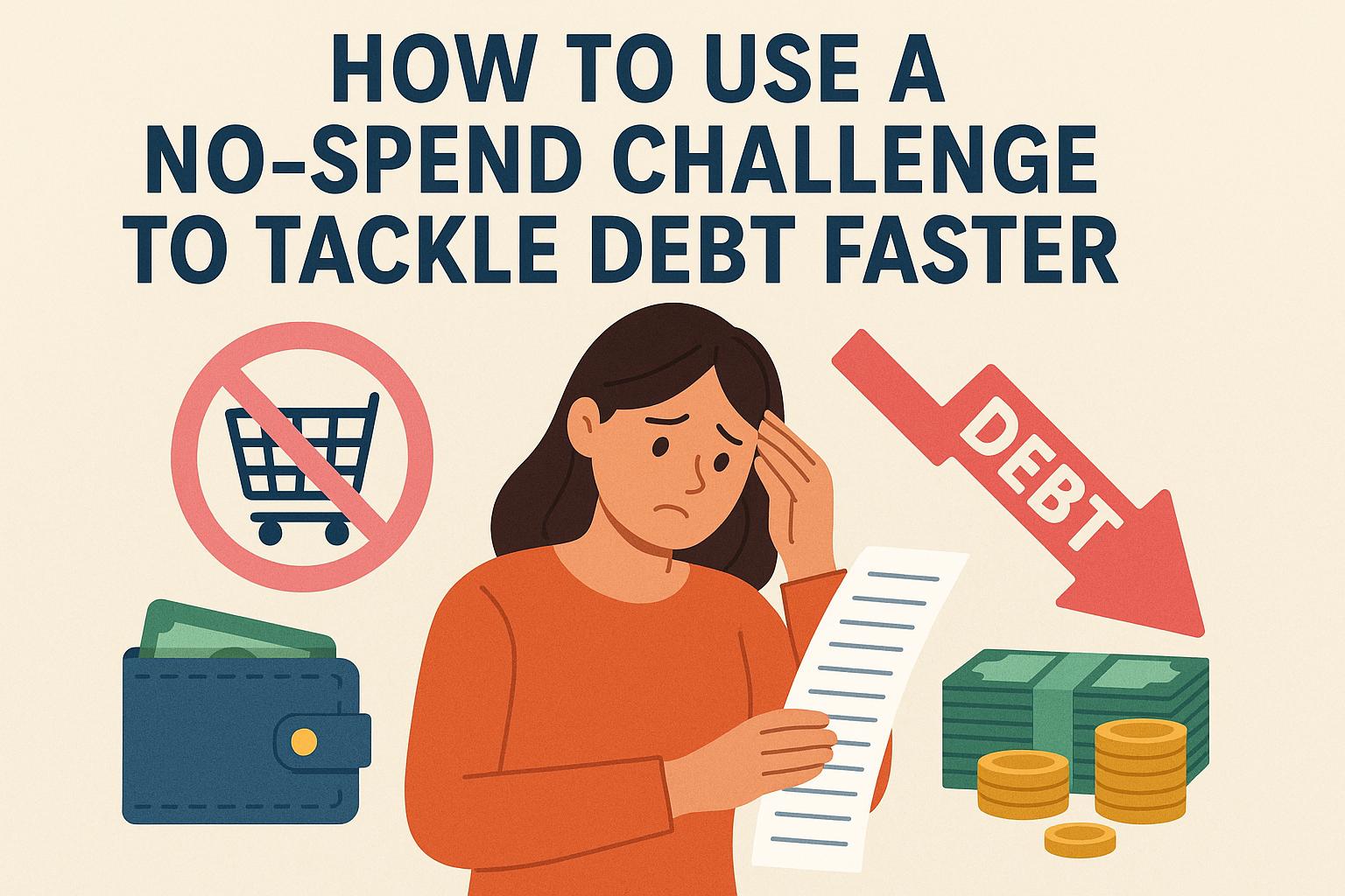 How to Use a No-Spend Challenge to Tackle Debt Faster