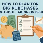 How to Plan for Big Purchases Without Taking on Debt