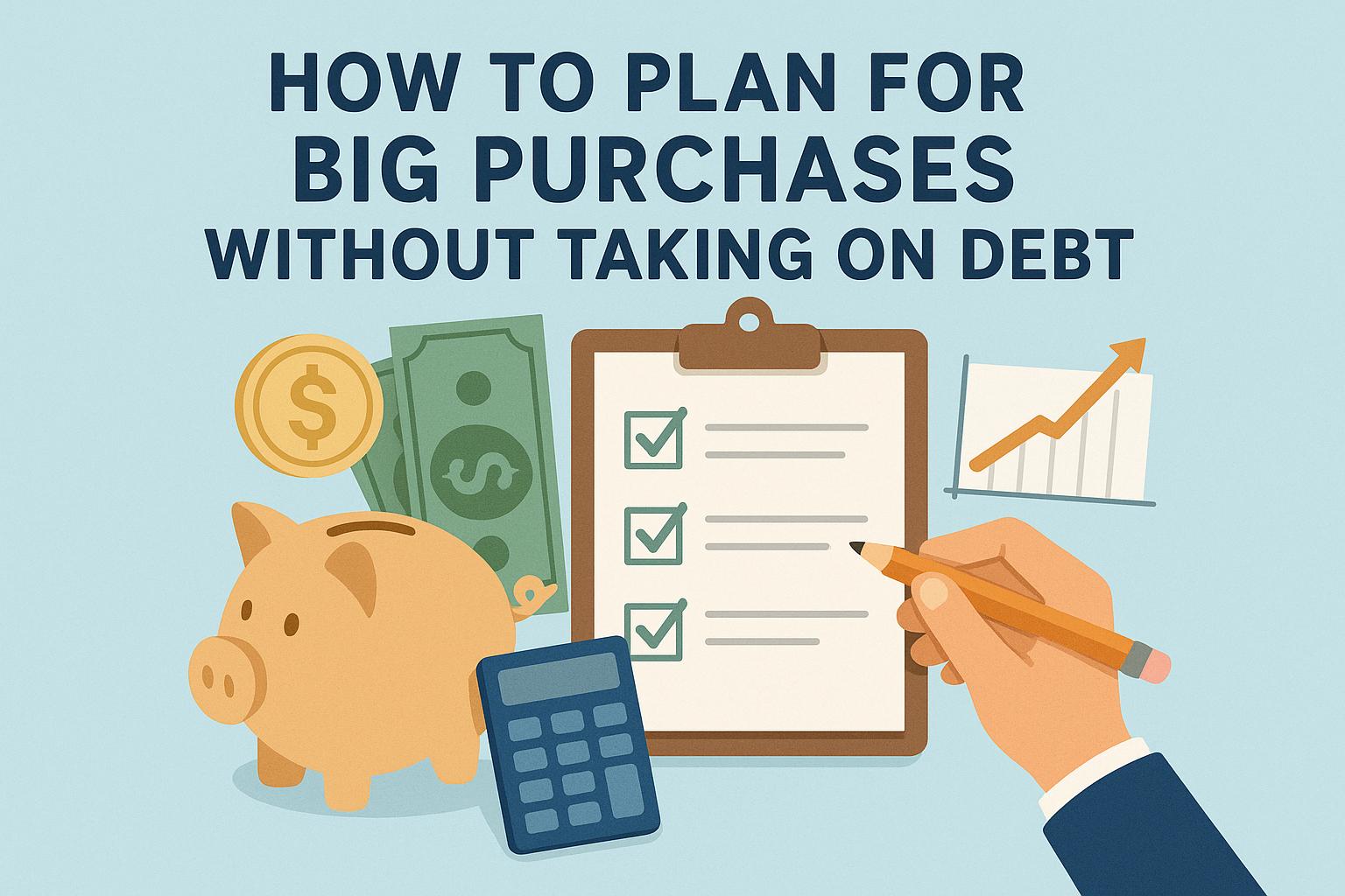 How to Plan for Big Purchases Without Taking on Debt