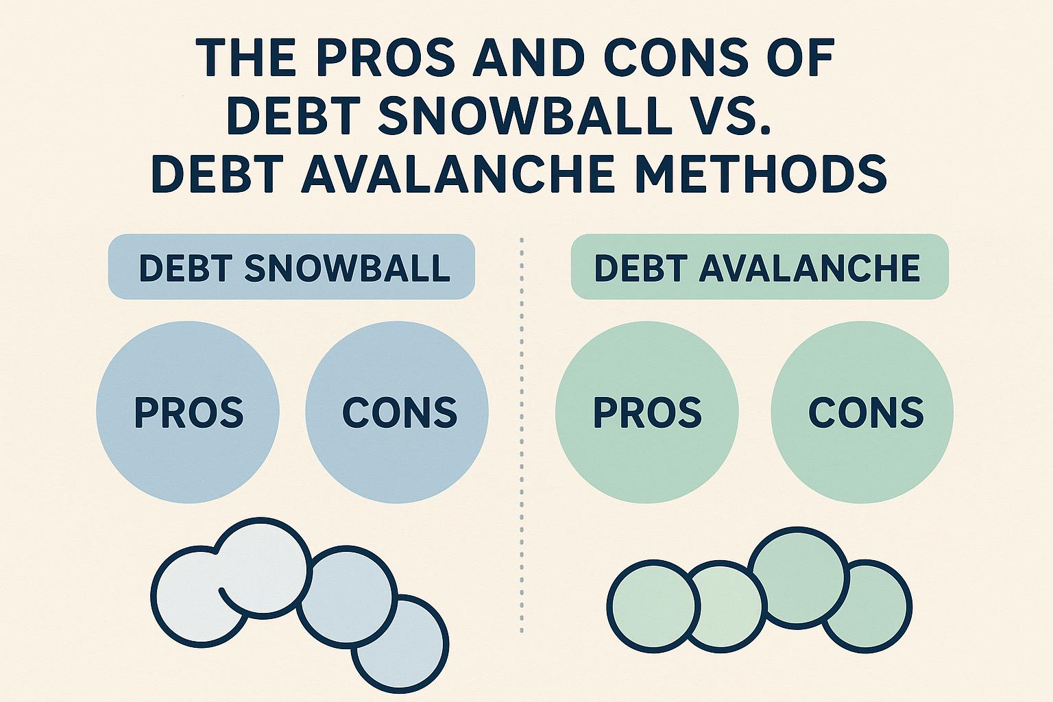 The Pros and Cons of Debt Snowball vs. Debt Avalanche Methods