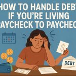 How to Handle Debt If You’re Living Paycheck to Paycheck