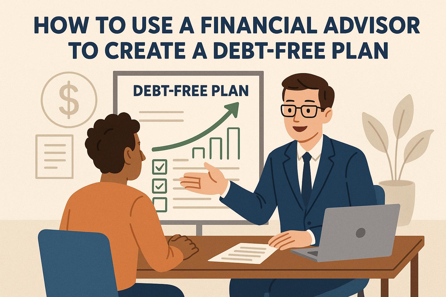 How to Use a Financial Advisor to Create a Debt-Free Plan